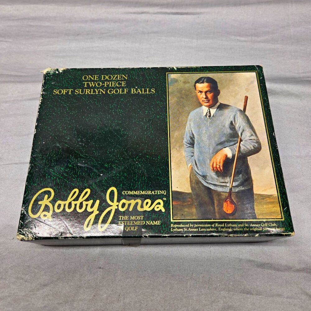 Vtg Callaway Bobby Jones Commemorative Golf Balls - 1 Dozen New in Sleeves (NOS)